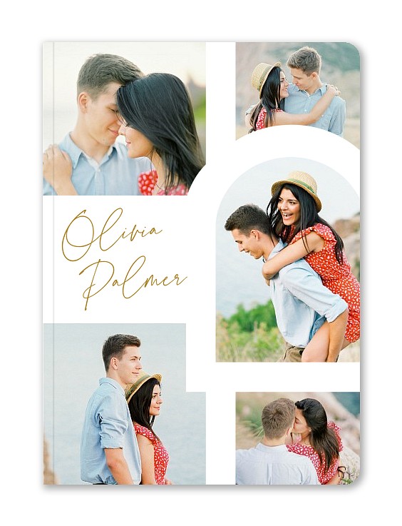 Modern Arch Custom Softcover Journals