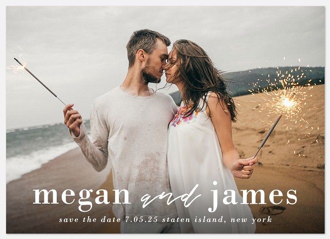 Big & Bold Save the Date Photo Cards