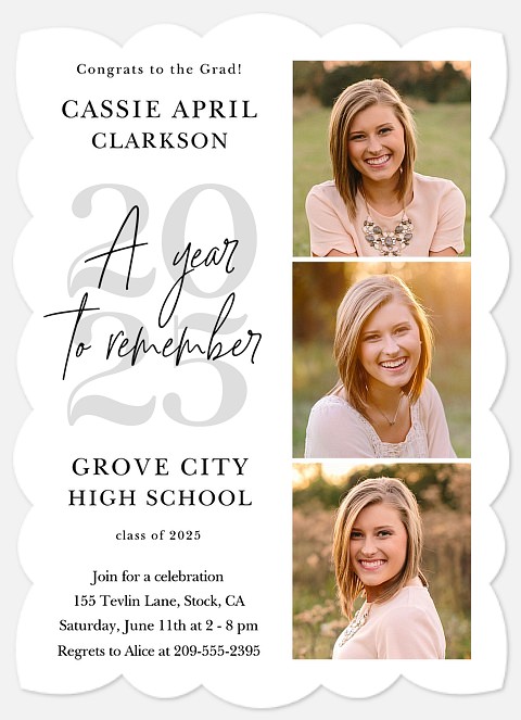 Year to Remember Graduation Cards