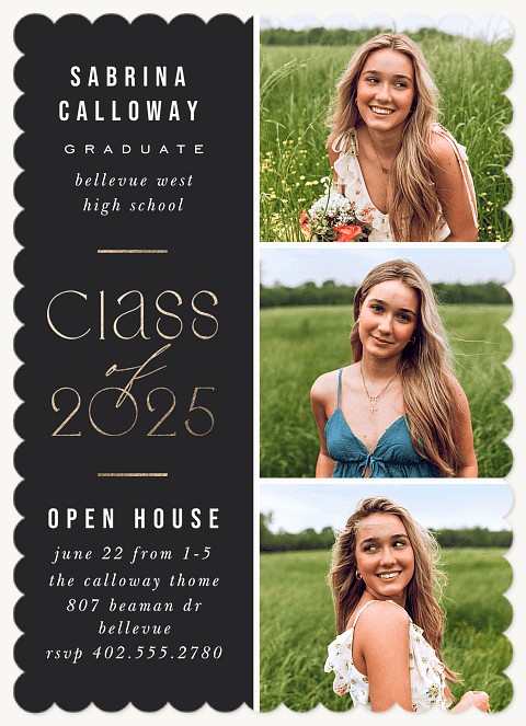 Shining Accomplishment Graduation Cards