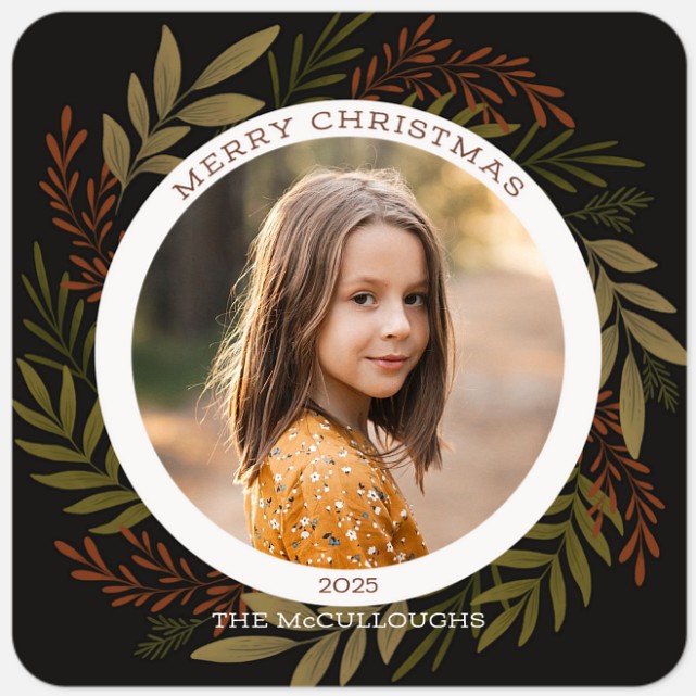 Winter Forest Holiday Photo Cards