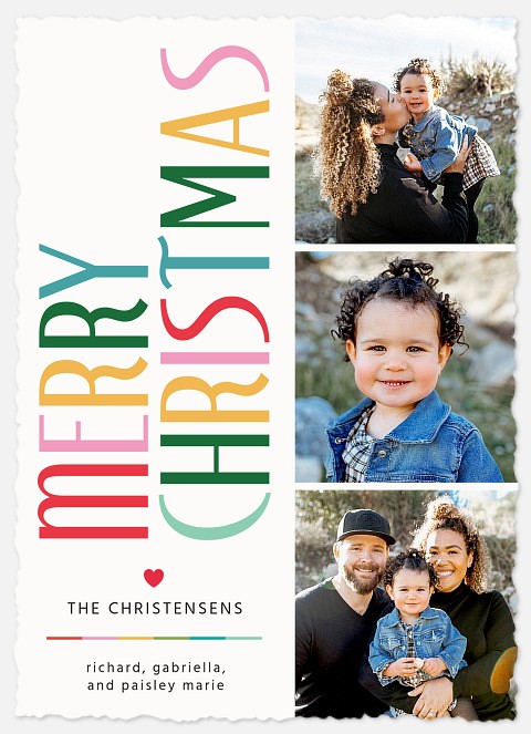 Mod Squad Holiday Photo Cards