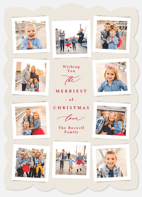 Framed Album Holiday Photo Cards