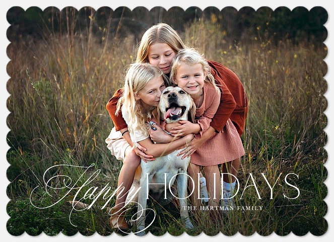 Fancy Mix Holiday Photo Cards