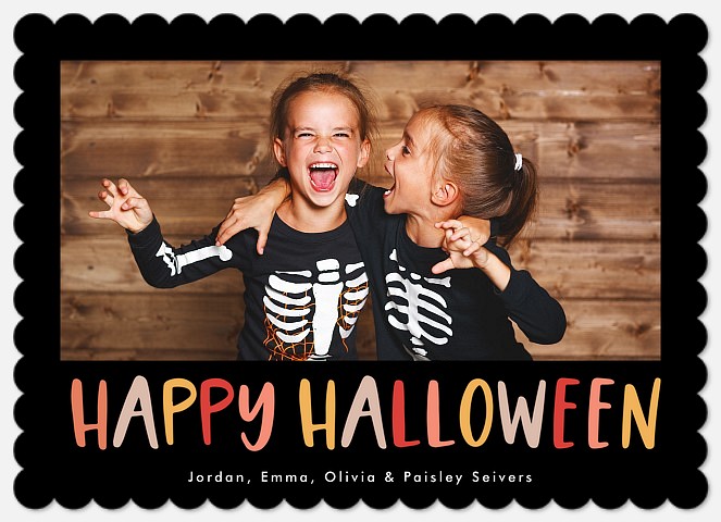 Playful Halloween Halloween Photo Cards