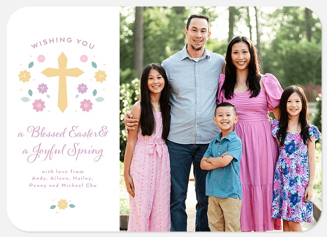 Easter Cross Easter Photo Cards