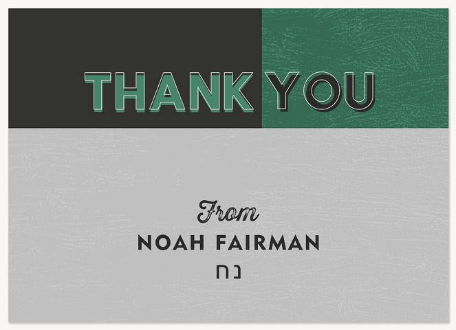 Colorblock Celebration Thank You Cards 