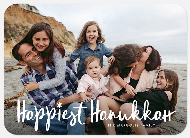 Happiest Hanukkah Hanukkah Photo Cards