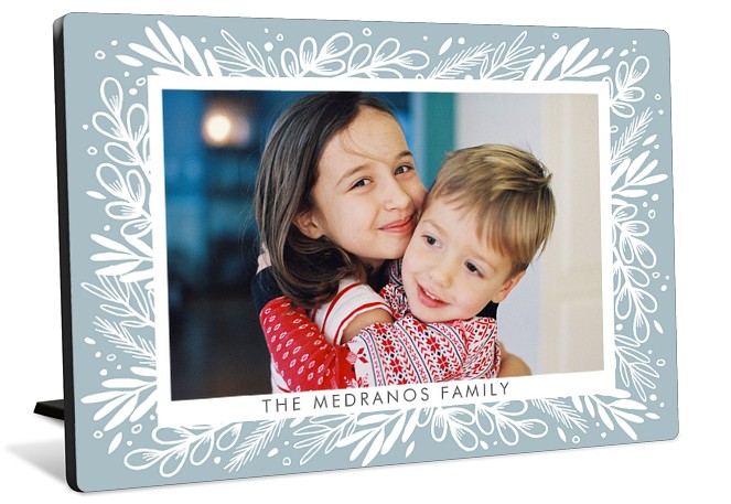 Folk Branches Tabletop Photo Panel