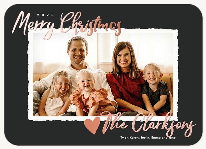 Sent With Love Christmas Cards