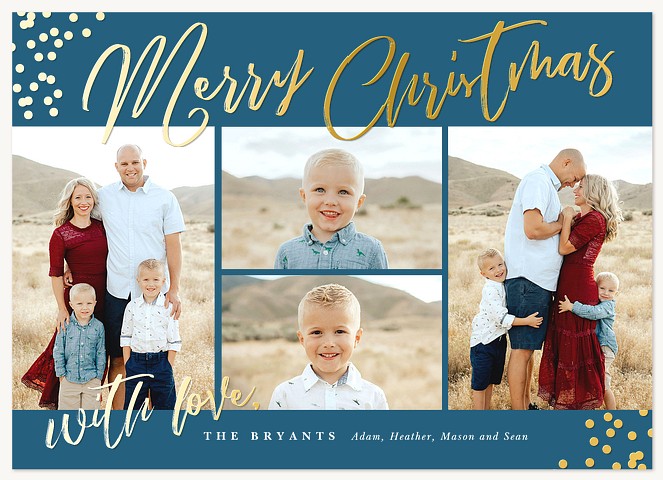  Bold Tidings Christmas Cards