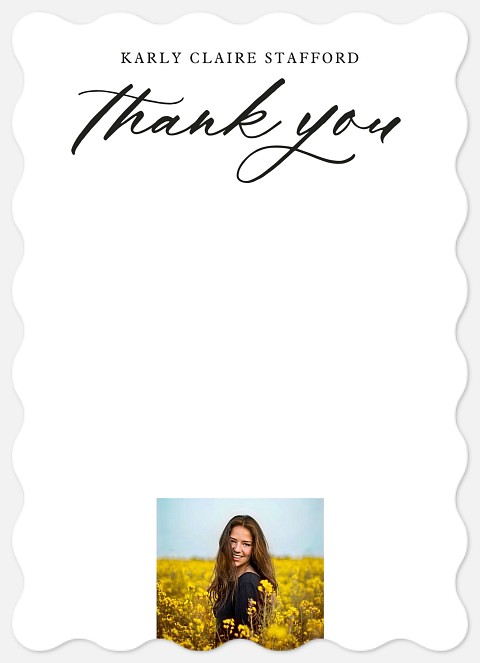 Scripted Elegance Thank You Cards 