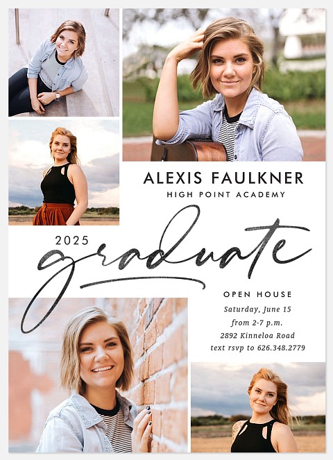 Underlined Achievement Graduation Cards