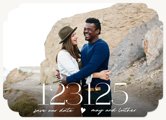 Little Heart Save the Date Cards