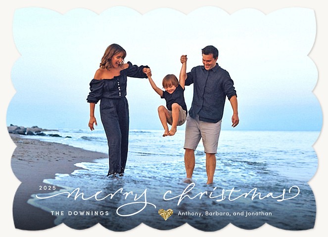 Signed With Love Personalized Holiday Cards
