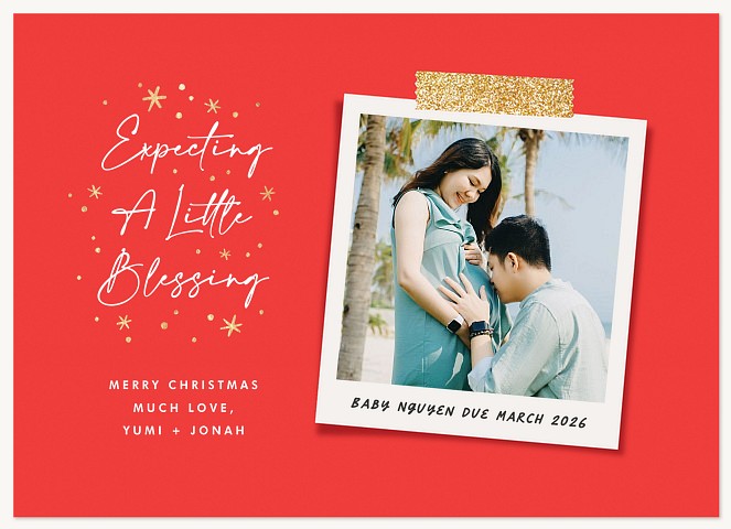 Little Snapshot Personalized Holiday Cards