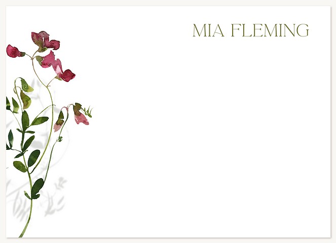 Soft Watercolor Stationery