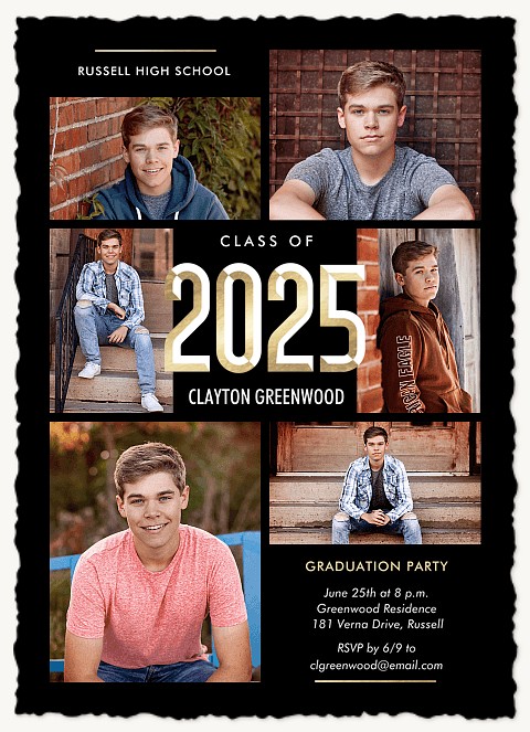 Distinguished Year Graduation Cards
