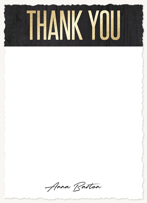 Rustic Charm Thank You Cards 