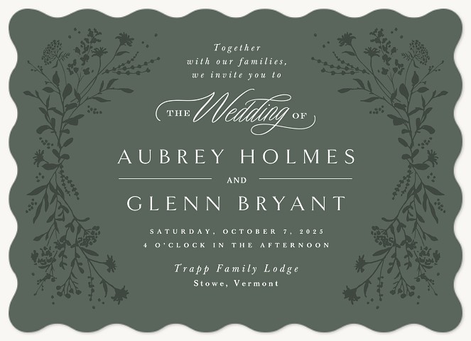 Sweet Harvest Wedding Invitations