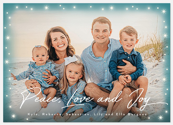 Winter Glow Holiday Photo Cards