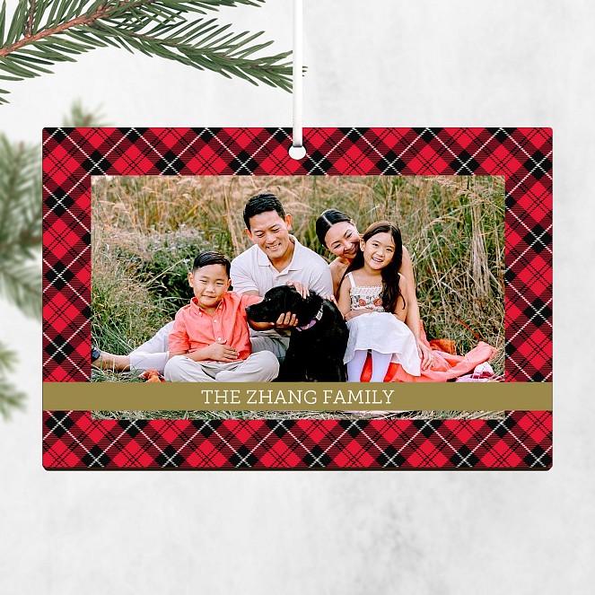 Classic Comfort Personalized Ornaments