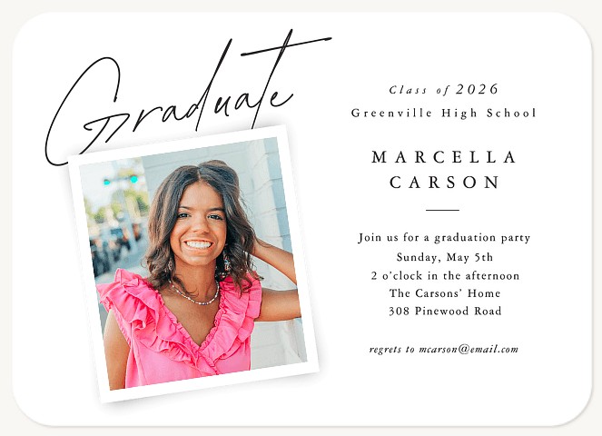 Modern Graduate Graduation Cards