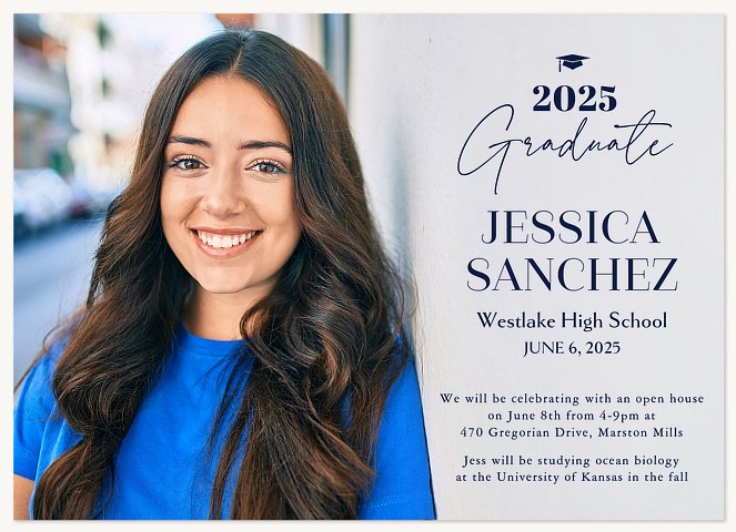 Stacked Side Graduation Cards