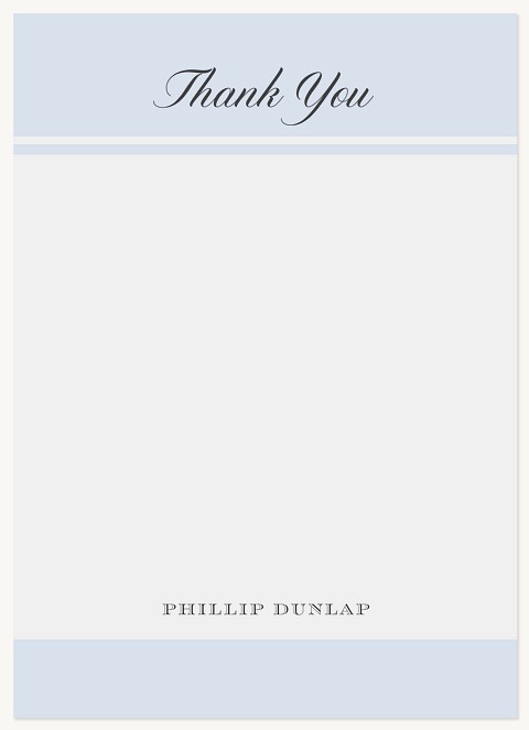 Simple Doctorate Thank You Thank You Cards 