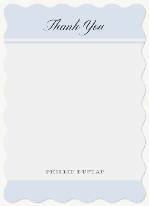 Simple Doctorate Thank You Thank You Cards 