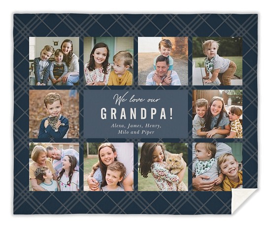 Tartan Collage Custom Blankets