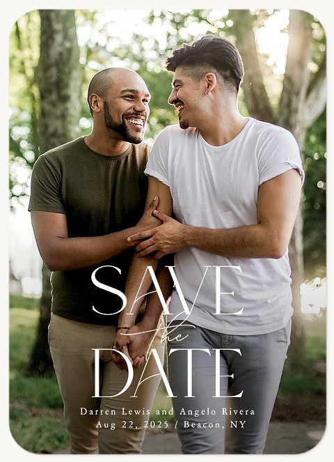 Perfect Balance Save the Date Cards