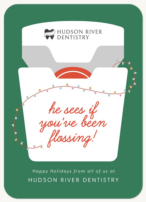 Festive Floss Business Holiday Cards