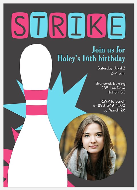 Pins 'n Things Kids' Birthday Invitations