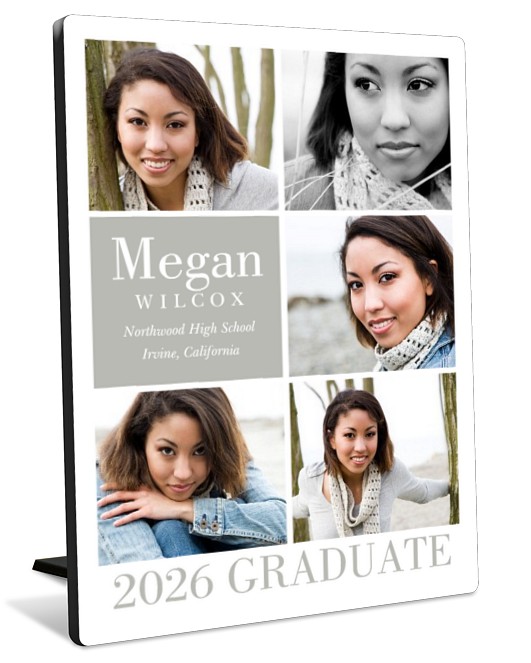 Simple Grad Tabletop Photo Panel