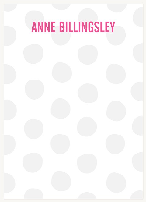 Bold Polka Dot Stationery