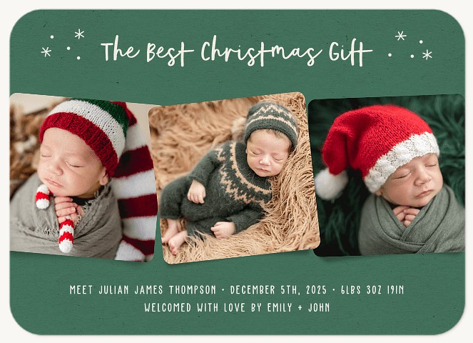 Christmas Gift Personalized Holiday Cards