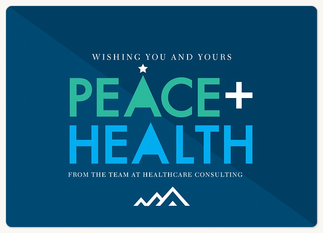 Peaceful Vitality Holiday & Christmas Magnet Cards