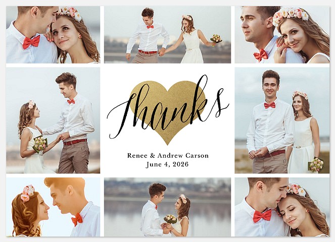 Heartfelt Thanks Thank You Cards 