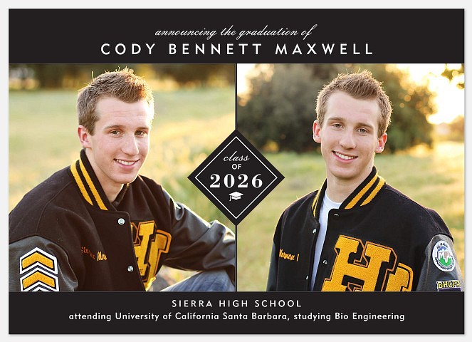 Diamond Year Graduation Cards