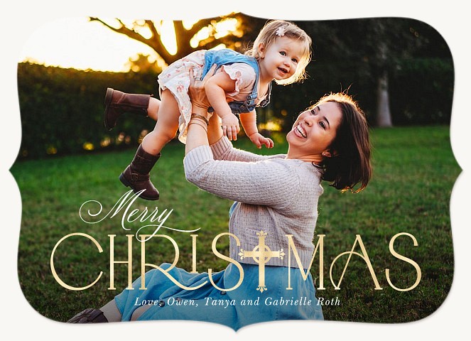 Divine Christmas Personalized Holiday Cards