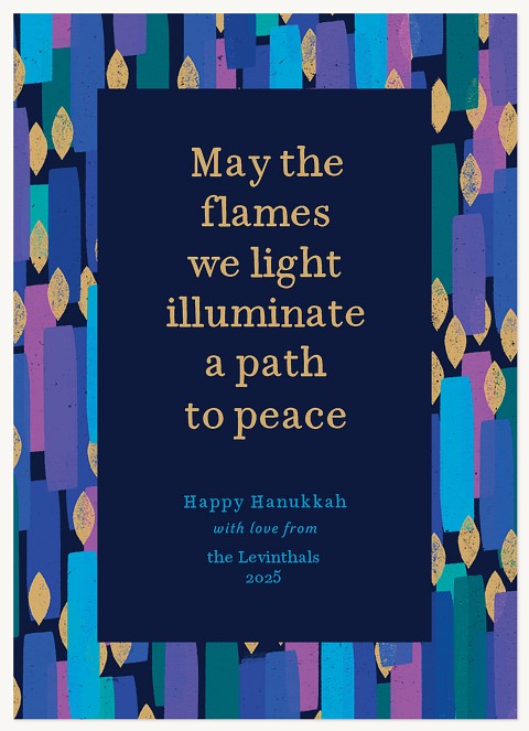 Light The Path Hanukkah Cards