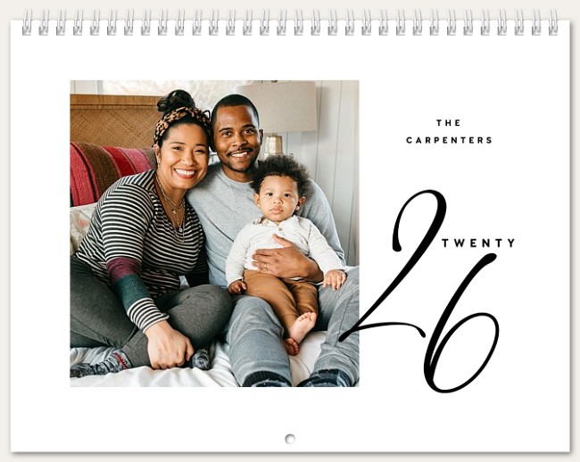 Standout Year Calendar Personalized Photo Calendars