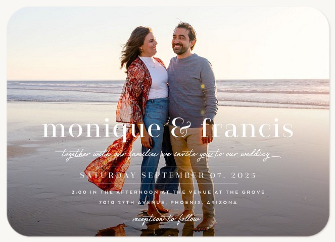 Sweet And Simple Wedding Invitations