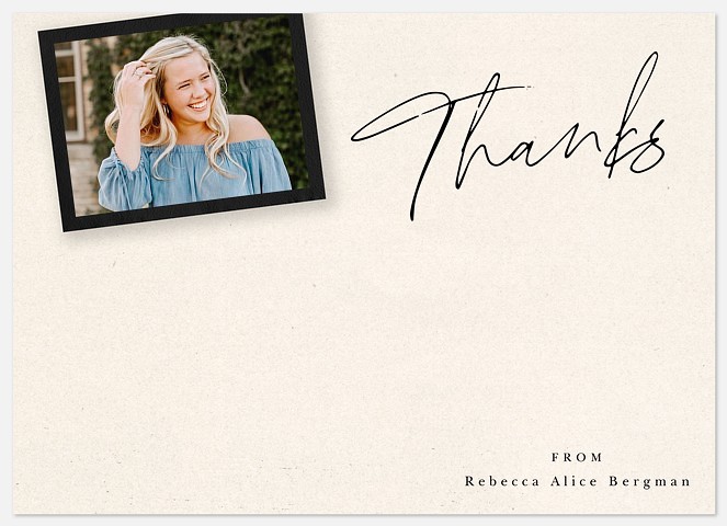 Photobooth Thank You Cards 