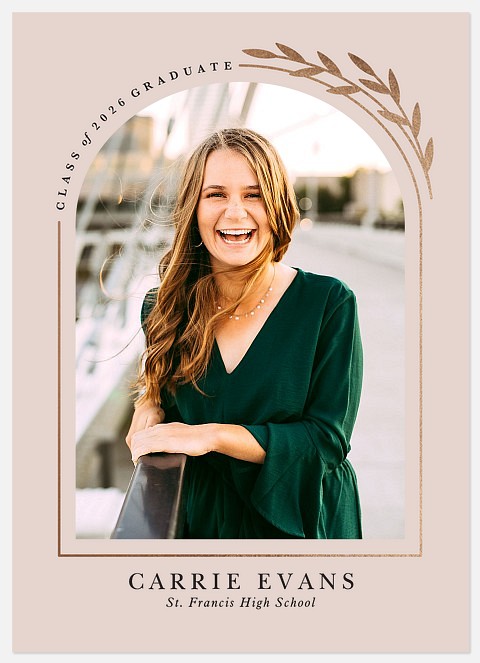 Shining Arch Graduation Cards