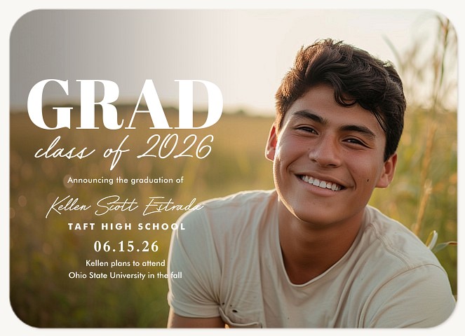 Mixed Type Graduation Cards