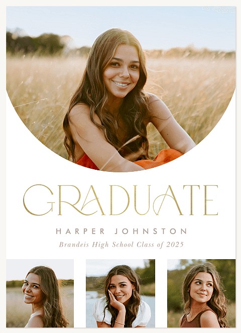 Sweeping Success Graduation Cards