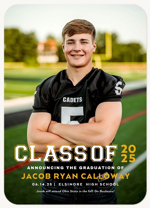 Elite Class Graduation Cards