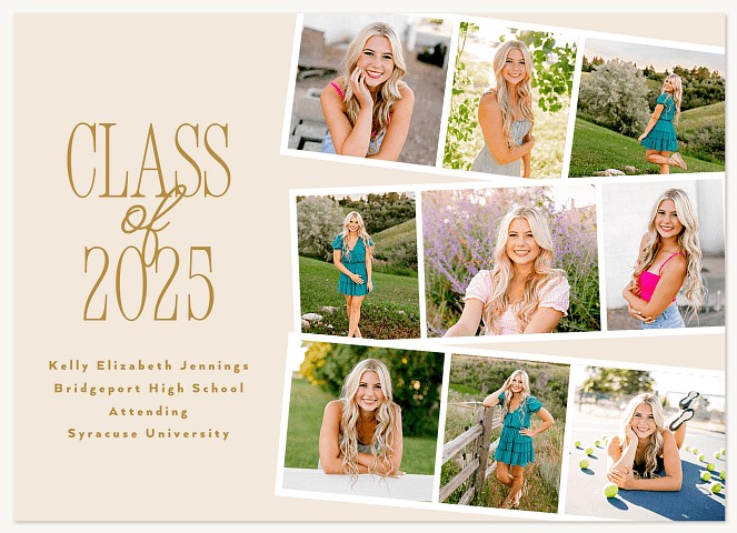 Film Reel Graduation Cards